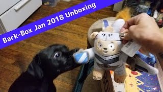Bark-box Jan 2018 Unboxing