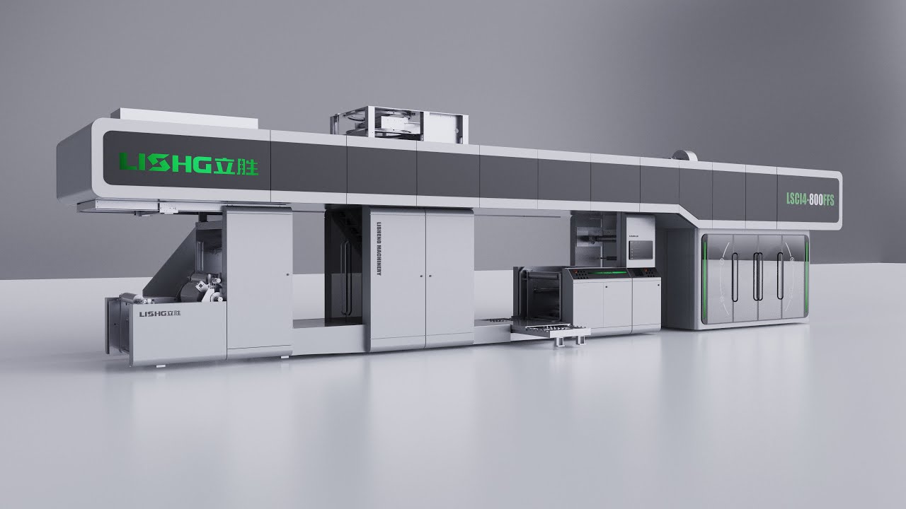 Master series gearless FFS film CI flexo printing machine