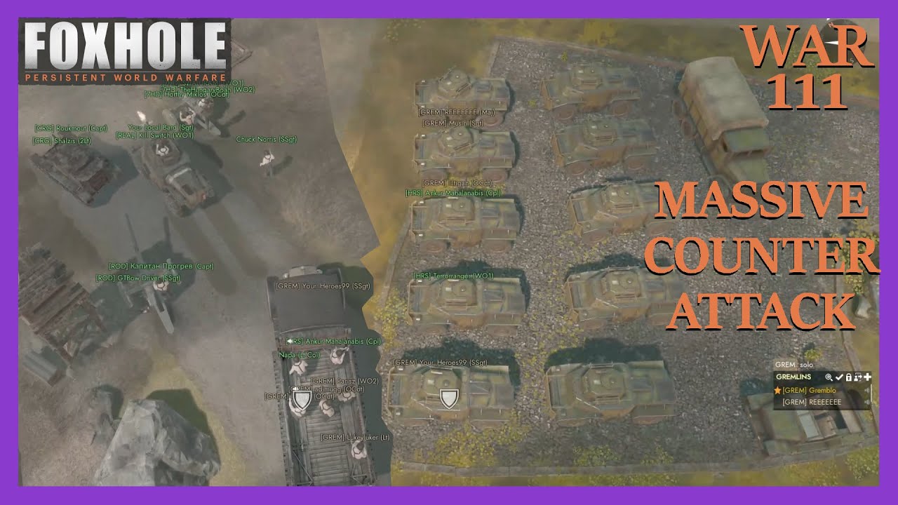 The Gremlin Horde Attacks Westgate - Foxhole