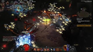 Diablo III - RoS 2.1.1 - No Gob Farming Needed!
So with the 2.0 patch we got something called The Vault. Its a place filled with gold that on very rare occasions spawn when you kill a gob during bounties, but after the community buff disappeared these vaults are now super rare.
However, instead of spending hours to farm gobs and hope to get lucky to get a gob port, upgrade your boon of the hoarder gem and equip Kymbos Gold. Not much more needed really! This ofc requires you to have found the gem in The Vault :)
If youre going to watch the whole thing I suggest you increase the playback speed! :) Diablo III - RoS 2.1.1 - No Gob Farming Needed!