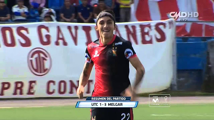 RESUMEN UTC 1 - MELGAR 3
