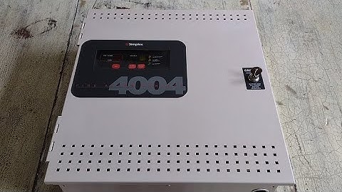 Simplex 4004 System Test 1