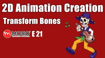 How to use Transform Bone in MOHO : Secrets of 2D Animation