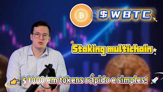 Stake $WBTC e faça farming — estratégias reais para