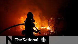 Fires still burn as death toll ...