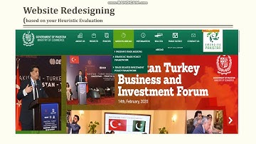 #MinistryofCommerce: Evaluating & Improving Existing Interface based on Heuristic Evaluation