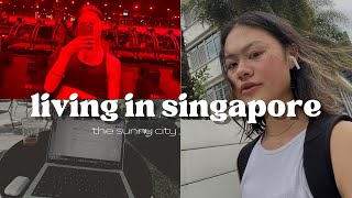 living + adulting in singapore | going to barry's bootcamp, spin, yoga and exploring the city