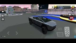 Watch | Driving Cyber Truck in Multiplayer Mod Race 😱🏁 | Extreme Car Driving Simulator MOD APK screenshot 5