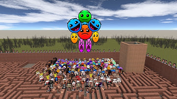 All Nextbots in the Big Maze 😱 | Ultimate Nextbot Frenzy Long GMod Gameplay