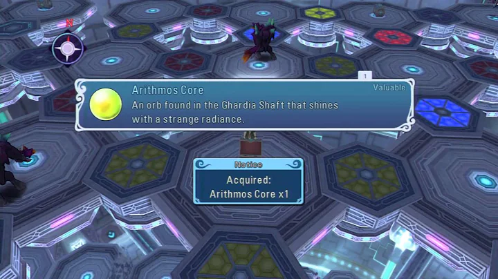 Tales of Graces f - Ghardia Shaft Large Color Floor Puzzle Guide