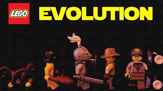 картинка: Эволюция минифигурки LEGO (1956-2020)