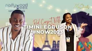 Timini Egbuson On Parental Approval, Skinny Girl In Transit & More | Nollywood Film Festival 2023
