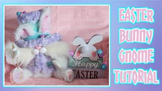 Adorable No Sew Easter Bunny Gnome Tutorial