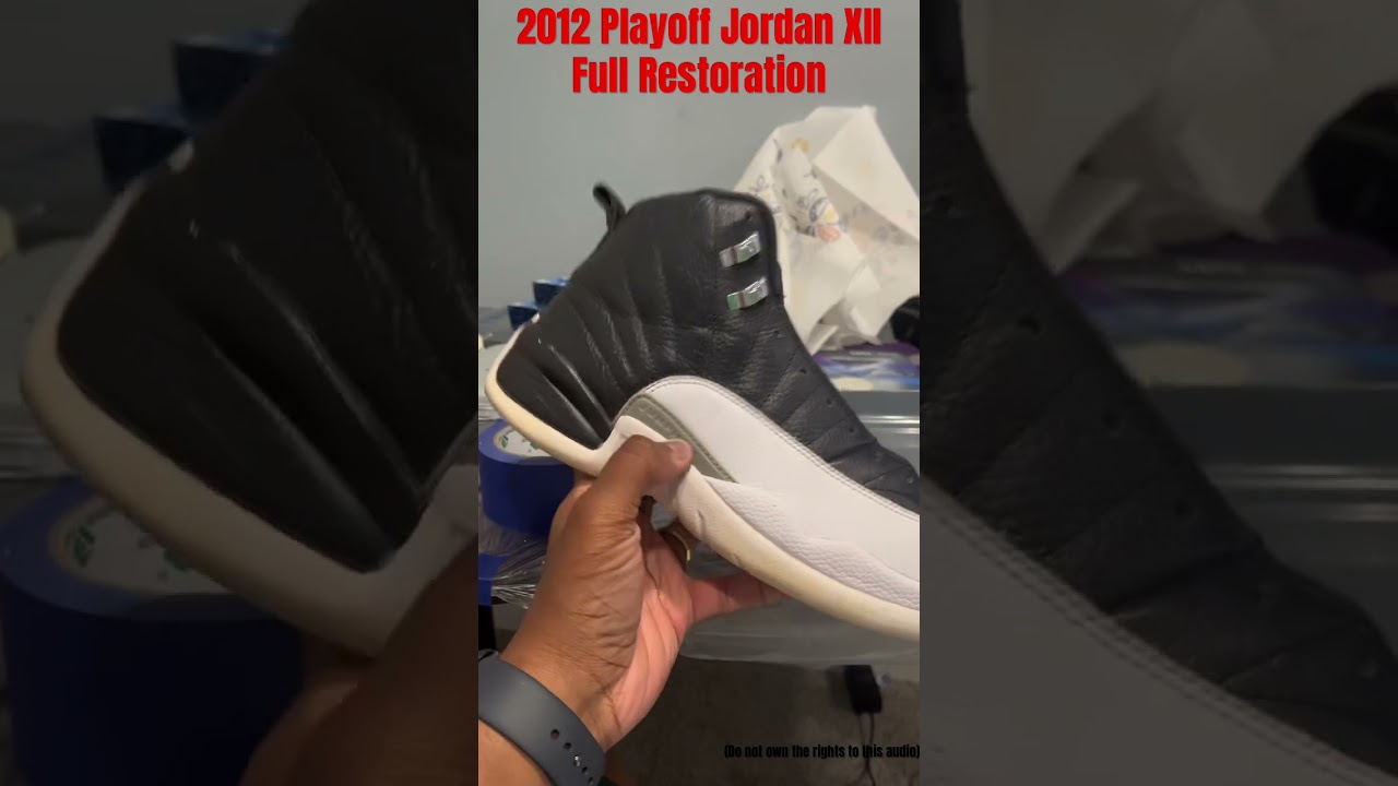 Air Jordan XII - Playoff 2012 Full Restoration 