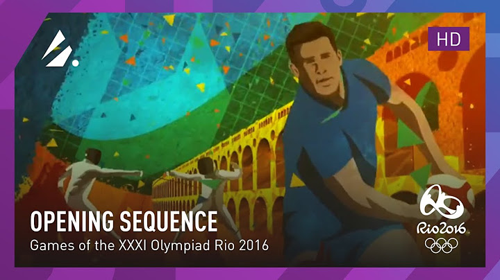 2016 m. Rio de Žaneiras – OBS transliacijos atidarymo seka