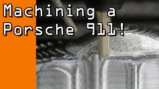 Machining a Porsche 911 Model on Tormach 440!  Widget99