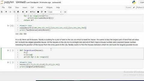 Zensar Technologies: Coding || largestLand || Python 3 || Solution