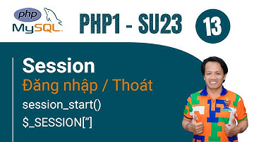 Login logout với session - Lập trình PHP cơ bản