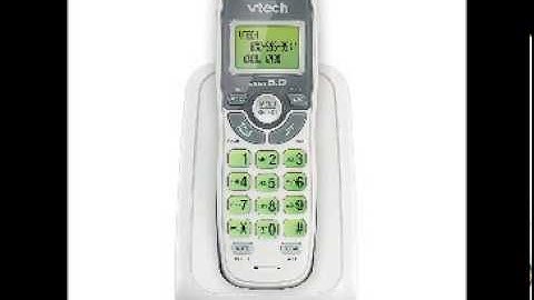 Vtech business phones VTech CS6114 DECT 6 0 Cordless Phone with Caller ID Call Waiting, White with 1