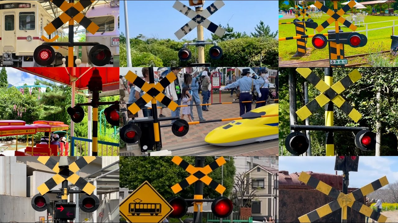 [Особенная особенность тематического парка: мини-поезд и железнодорожный переезд], часть 2