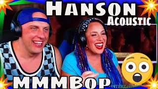 FIRST HANSON REACTION MMMBop (Acoustic) by Hanson - Greatest Hits 2016 | THE WOLF HUNTERZ REACTIONS