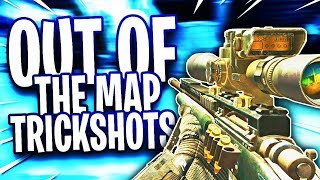 COD GHOSTS OUT OF THE MAP TRICKSHOTTING 2!!