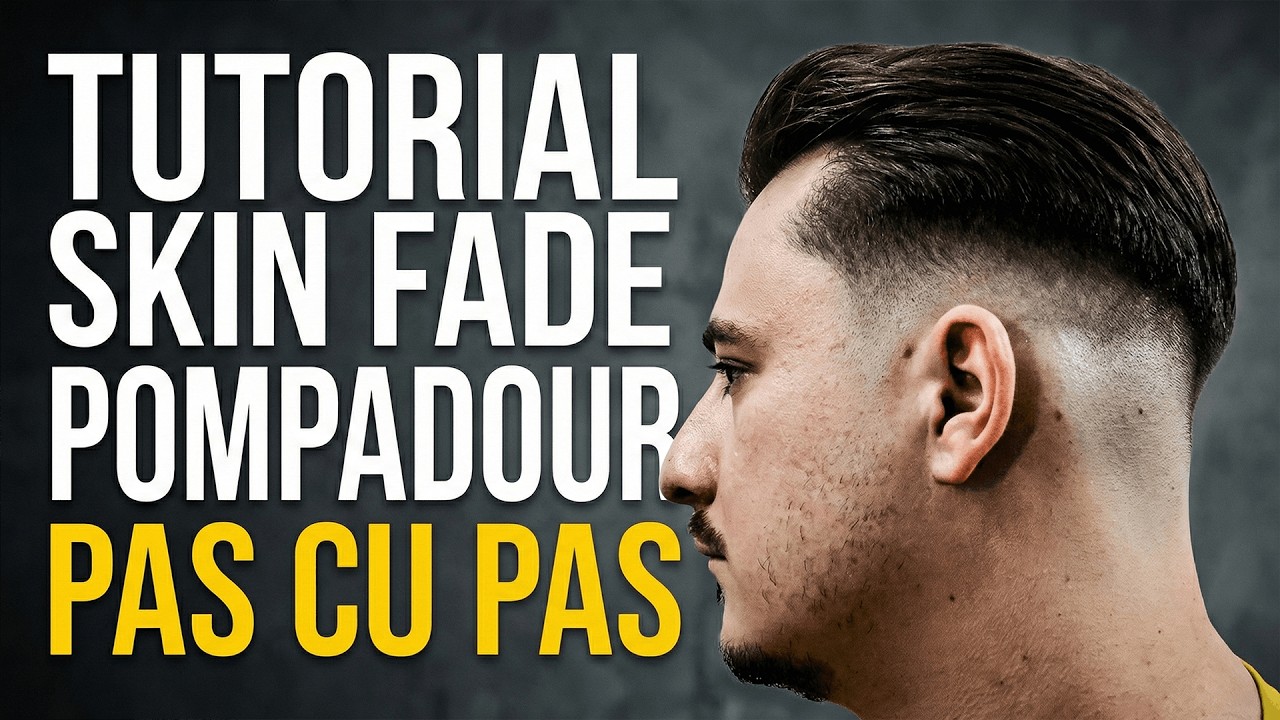 Masterclass Skin Fade Pompadour: 50 Minute de Tehnici și Detalii (Ghid Complet)