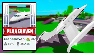 Brookhaven, But I CREATE A FAKE GAME…  (PlaneHaven)