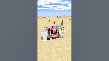 Help Herobrine Pull Block VS Notch VS Entity (Bones - Imagine Dragons) #minecraft #shorts #herobrine