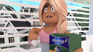 IZABELLA IS GOING THROUGH PUBERTY *PIMPLES...HER FIRST PERIOD?!*Roblox Bloxburg Roleplay