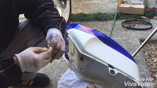 息子が買ったNSR250R'89！点検と整備。#16燃料コックの交換と試走。