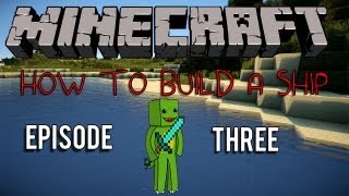{Minecraft} How to Build a Pirate Ship Part 3 - Arch and Floor