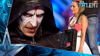 El Peligroso Número De Un Mago Con Edurne Y Un Cuchillo Audiciones 4 Got Talent España 2021