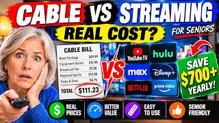 Cable vs Streaming vs YouTube TV for Seniors: Real Monthly Cost (2026)