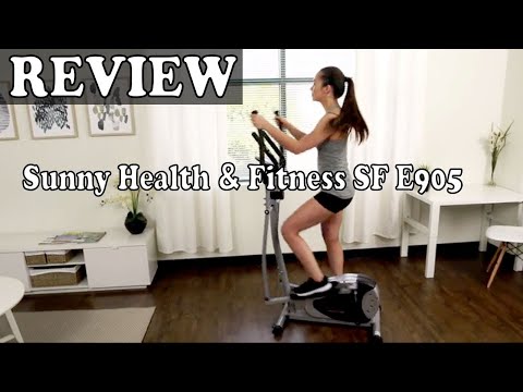 Sunny Health & Fitness SF E905 Elliptical Machine Cross Trainer - Review 2021