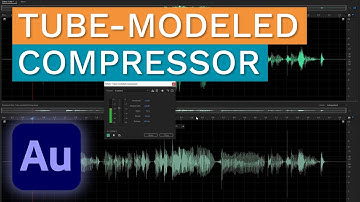 Adobe Audition Tube Modeled Compressor Tutorial