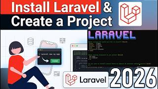 How to Install Laravel on Windows 11 [ 2026 Update ] Demo Laravel Project | PHP Framework
