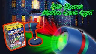 Star Shower Motion Laser Light #StarShower | Ann Rivera