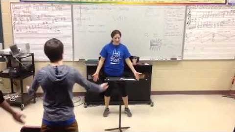 Boone Grove Choir - Blame It On the Boogie - Riser Choreography