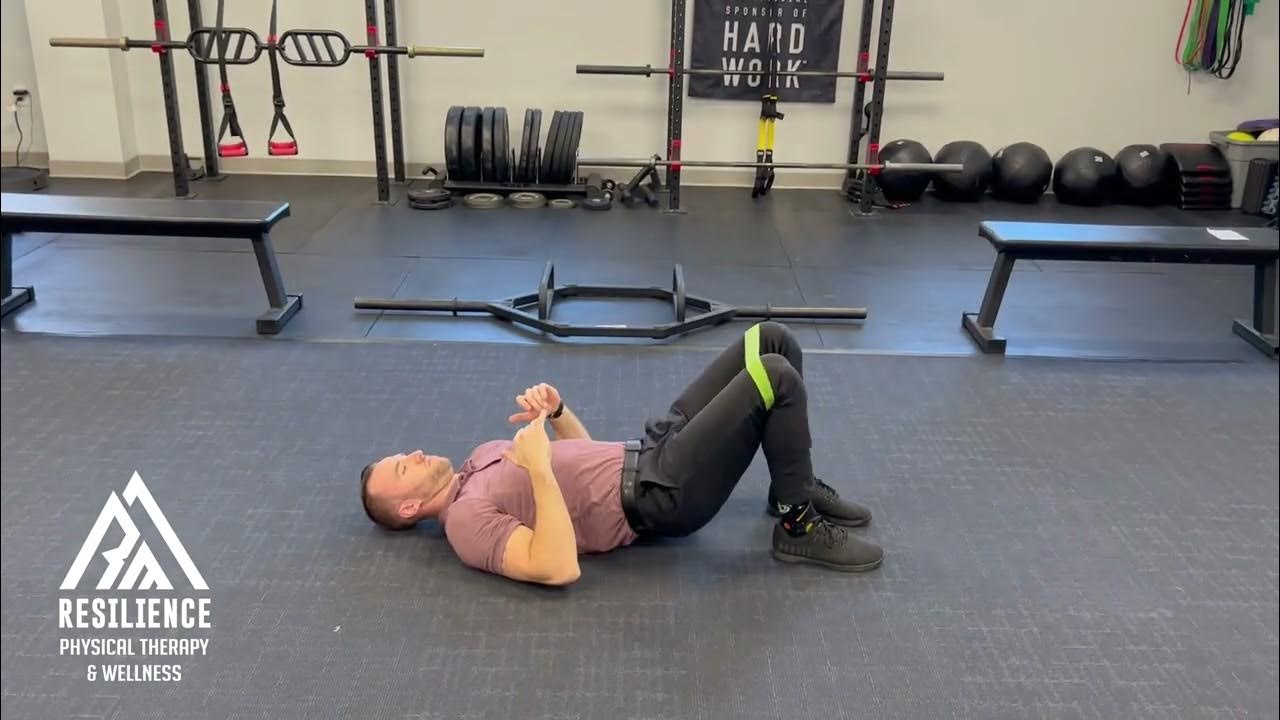 Banded Glute Bridge Clamshell YouTube