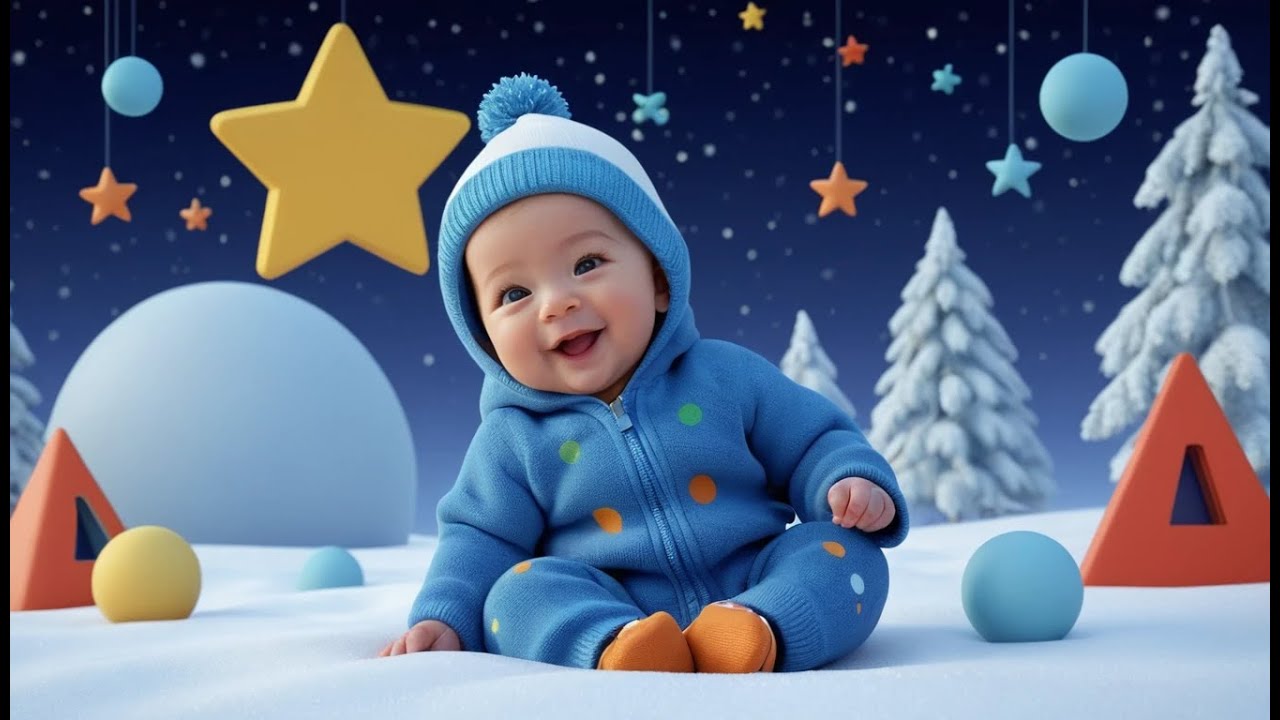 Winter Shapes Song ❄️🔺🔵🎶 | Fun Shape Learning Song for Kids