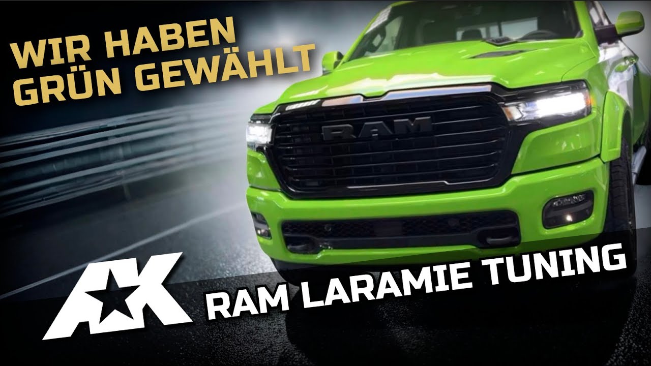 Grüner und breiter geht's nicht! - RAM Laramie Gen6 Tuning 🛻