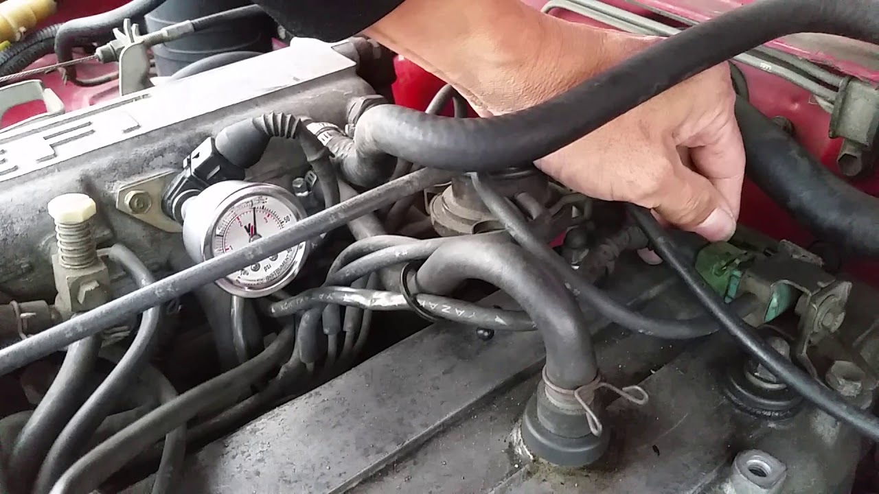 How Vacuum Affects Fuel Pressure of 22RE YouTube