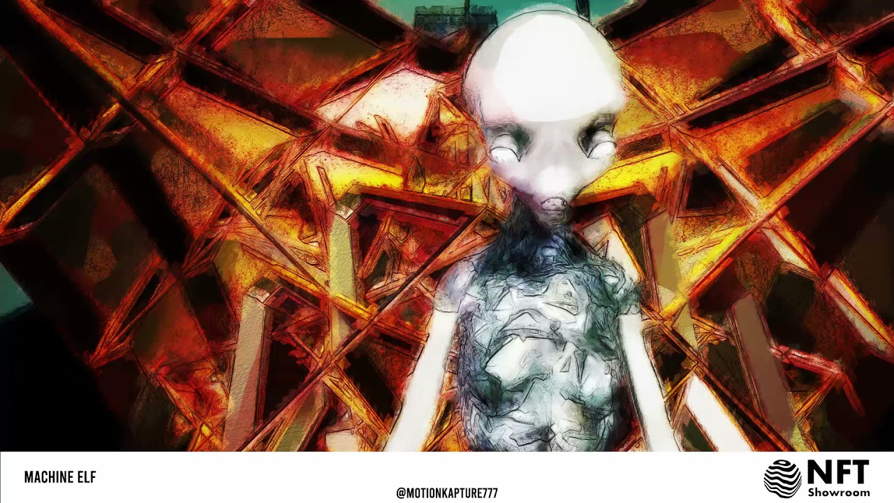 Machine Elf - Crypto Art - NFTShowroom