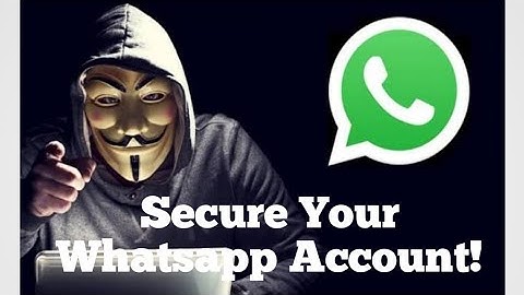 | How To Secure Your Whatsapp Account With 2 Step Verification Security Feature? || Whatsapp |