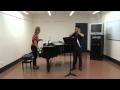 Singing lessons with a countertenor and a soprano