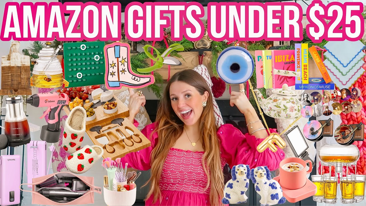 AMAZON GIFT IDEAS UNDER 25 Affordable Holiday Gift Guide 2023 YouTube