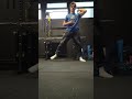 Side lunge + rotation ketlebell
