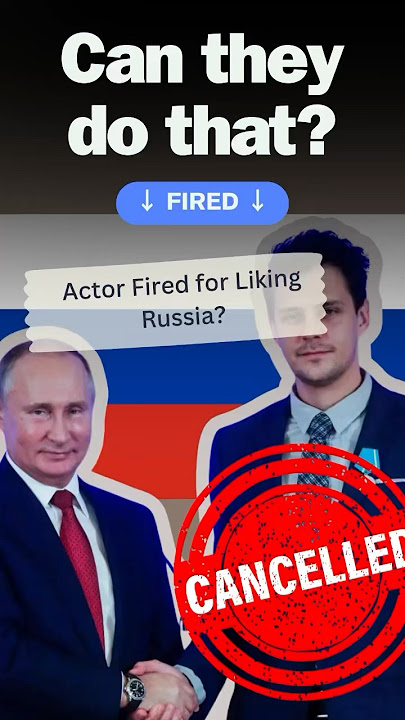 Serbian Russian Actor Fired for Liking Russia