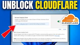 How to Unblock Cloudflare on Chrome (2026 Easy Method)